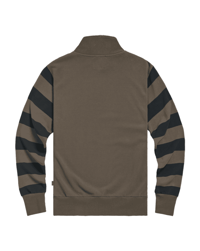 Highly Double Pique Quarter Zip Sweatshirt