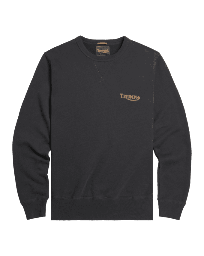 Circuit Sweatshirt mit Rundhalsausschnitt