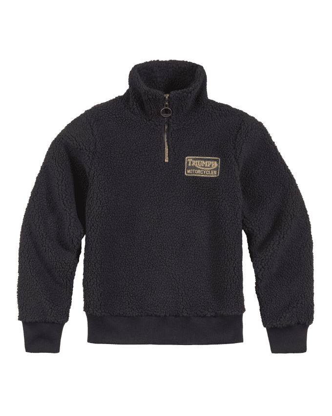 Roadhouse Quarter-Zip Fleece-Sweatshirt