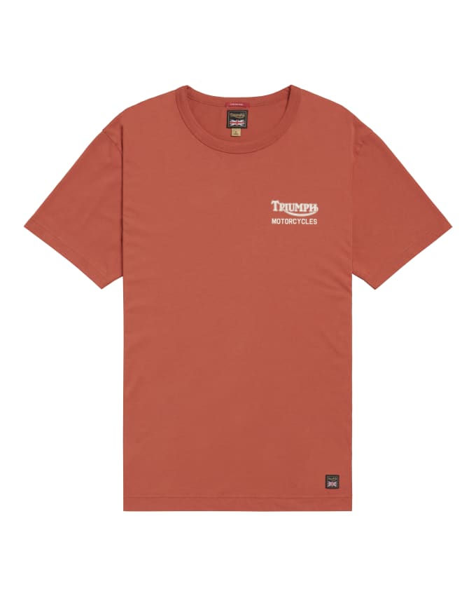 Adcote T-Shirt mit Rückenprint