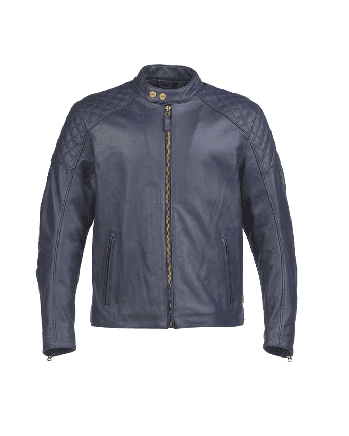 Blouson de moto en cuir Braddan