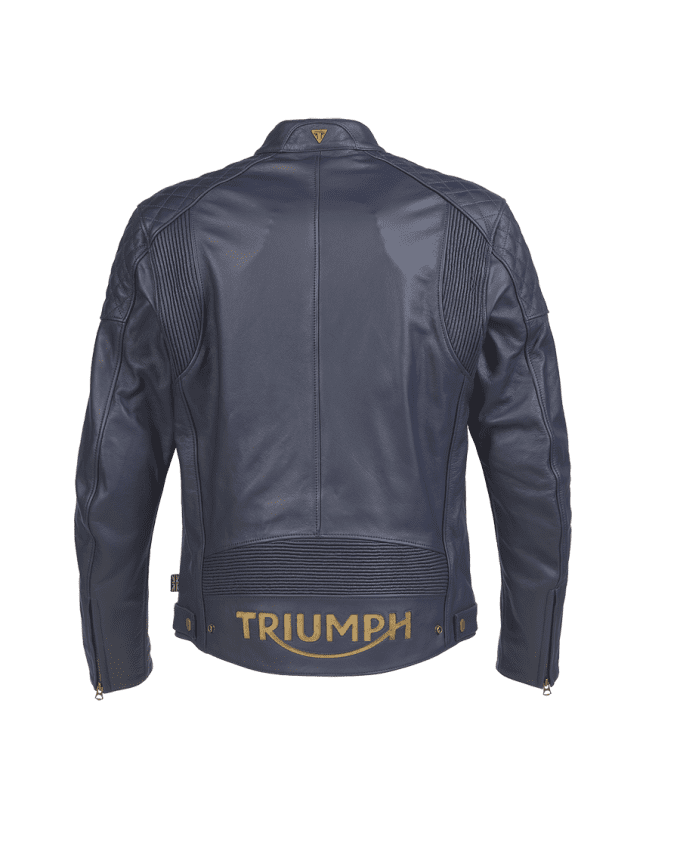 Blouson de moto en cuir Braddan