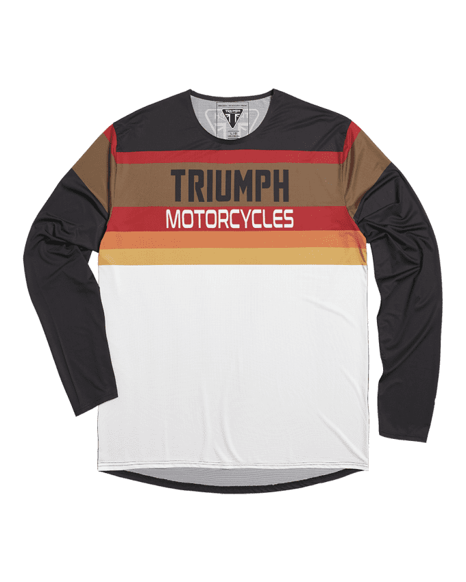 Intrepid gestreiftes Enduro Jersey
