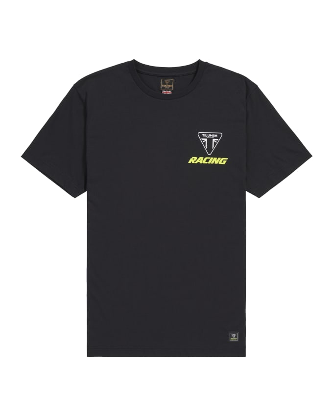 Triumph Racing T-Shirt mit kleinem Logo