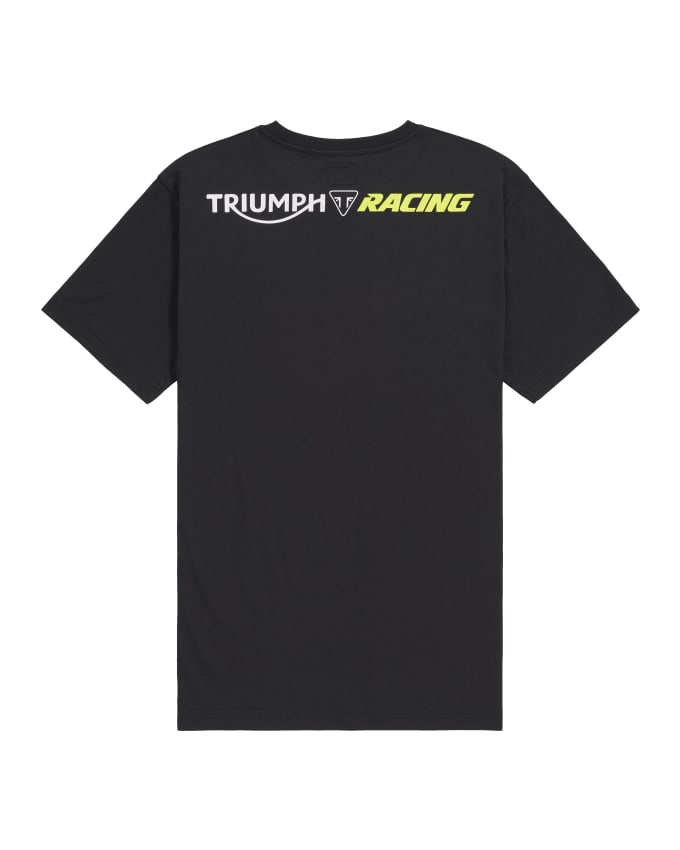 Triumph Racing T-Shirt mit kleinem Logo