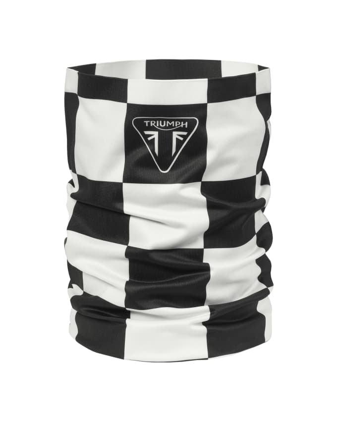Checkerboard Seamless Rapid Dry Neck Tube