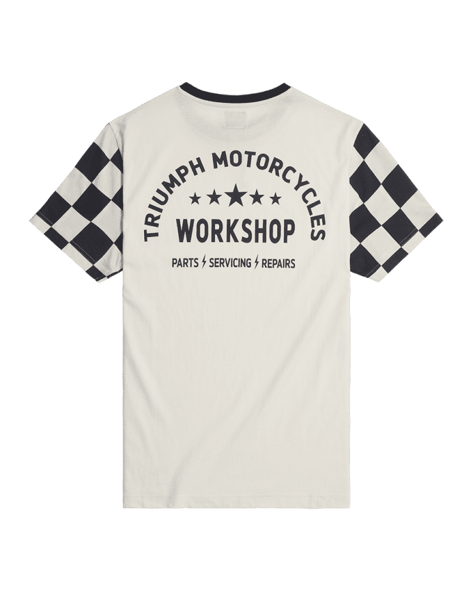 Preston Checkerboard Sleeve Tee