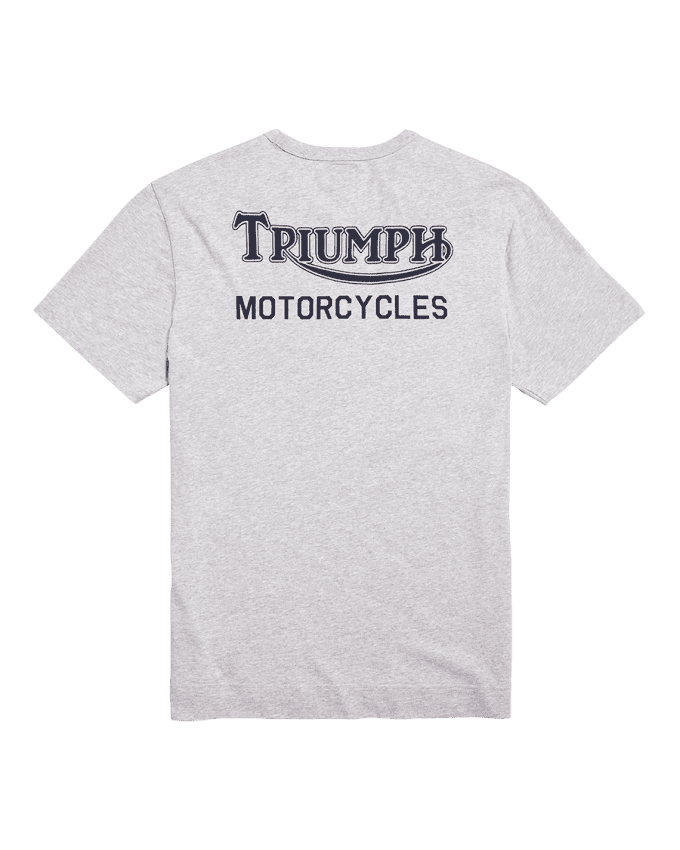 Adcote T-Shirt mit Rückenprint