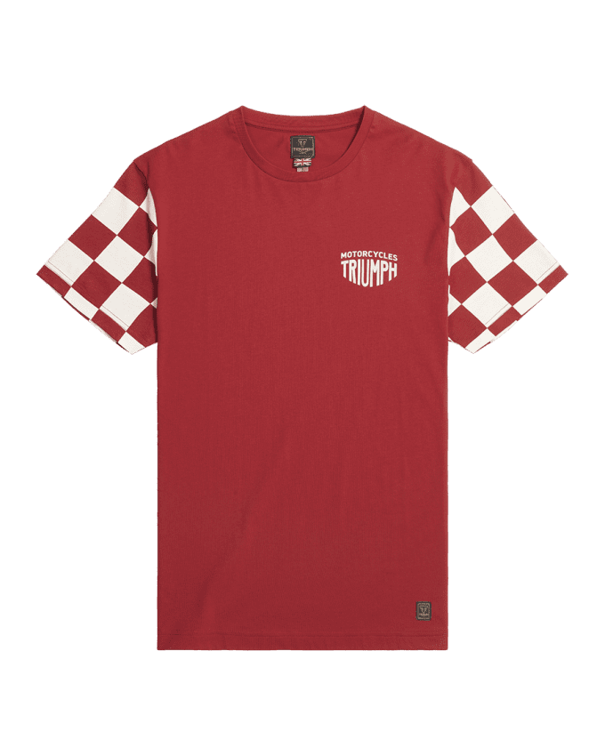 Preston Checkerboard Sleeve Tee