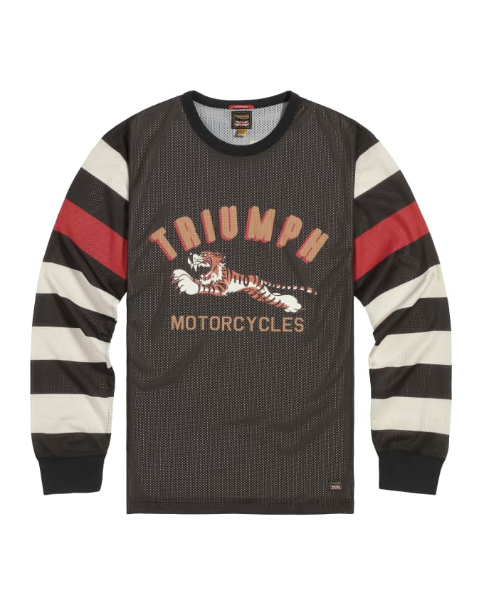 Haut Heritage Racing No. 110 noir, blanc cassé et doré