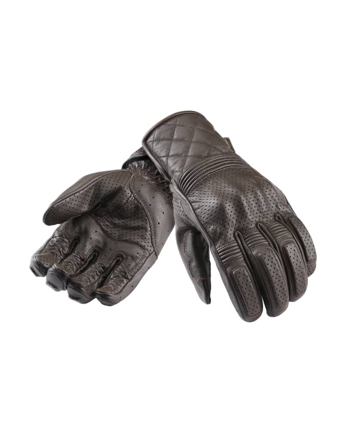 Dalton Leather Gloves with D3O® Protective Knuckles