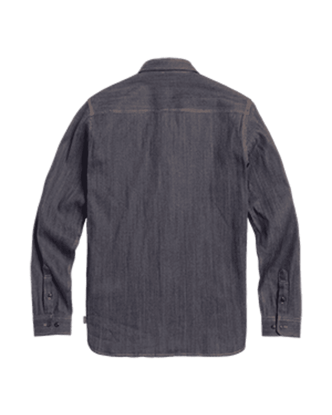Hapton Shirt aus schwerem Denimstoff