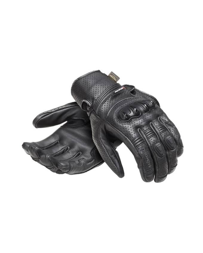 Jansson Handschuhe aus perforiertem Leder