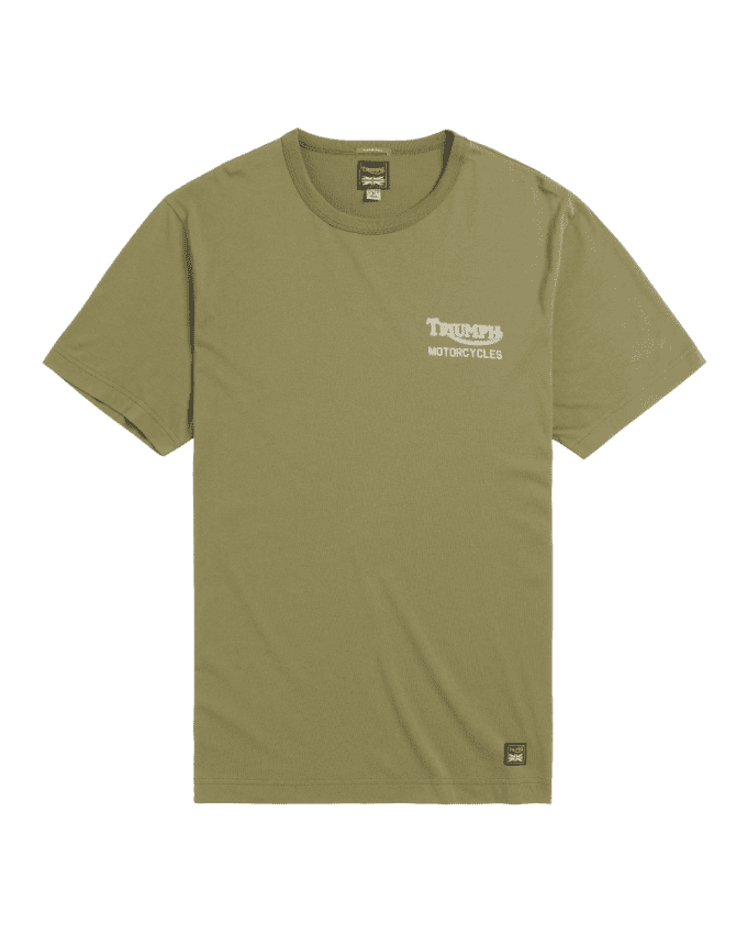 Adcote T-Shirt mit Rückenprint