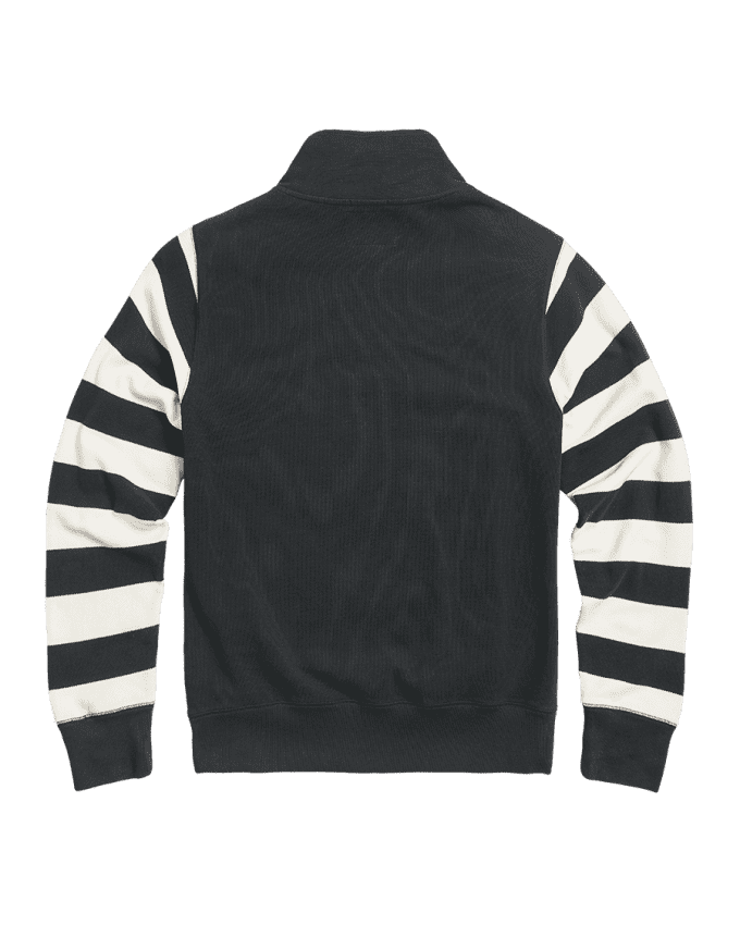 Sweat à col zippé en double piqué Highly