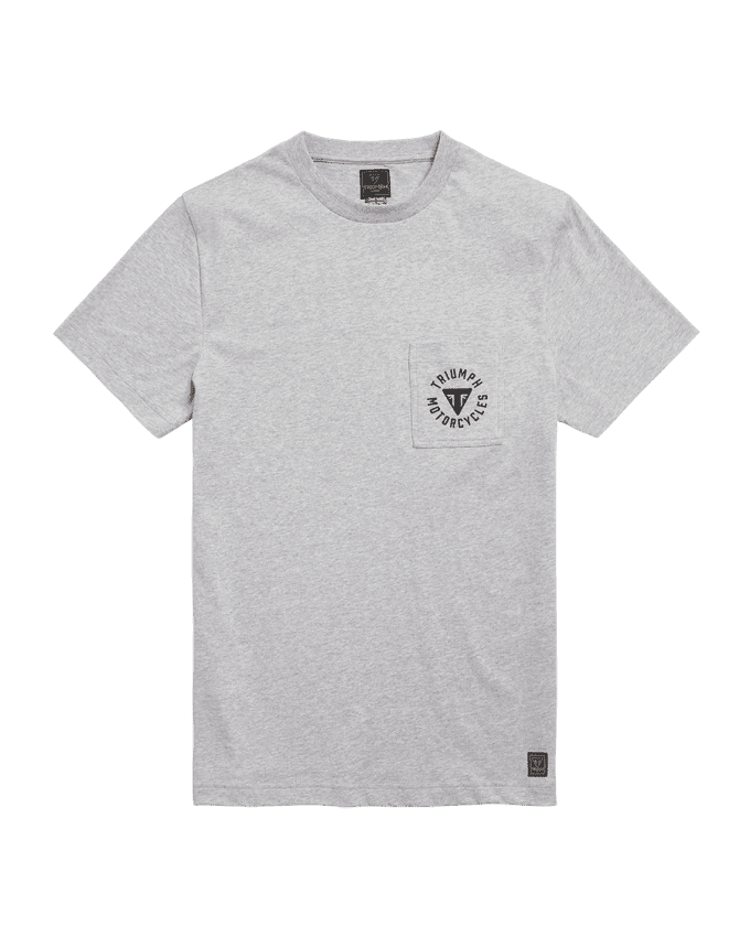 Newlyn Pocket T-Shirt mit Rückenprint