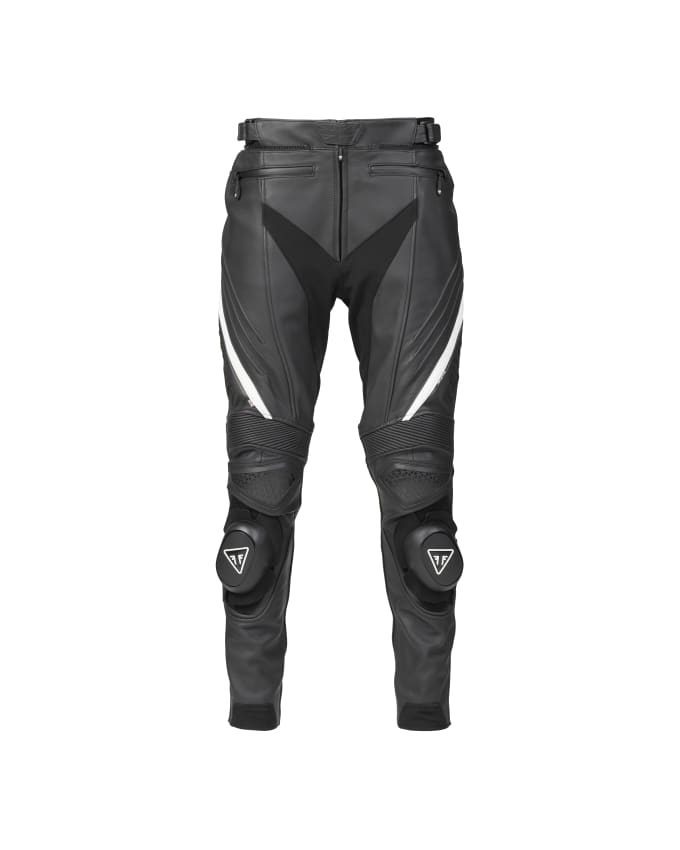 Pantalon de piste unisexe en cuir Triple