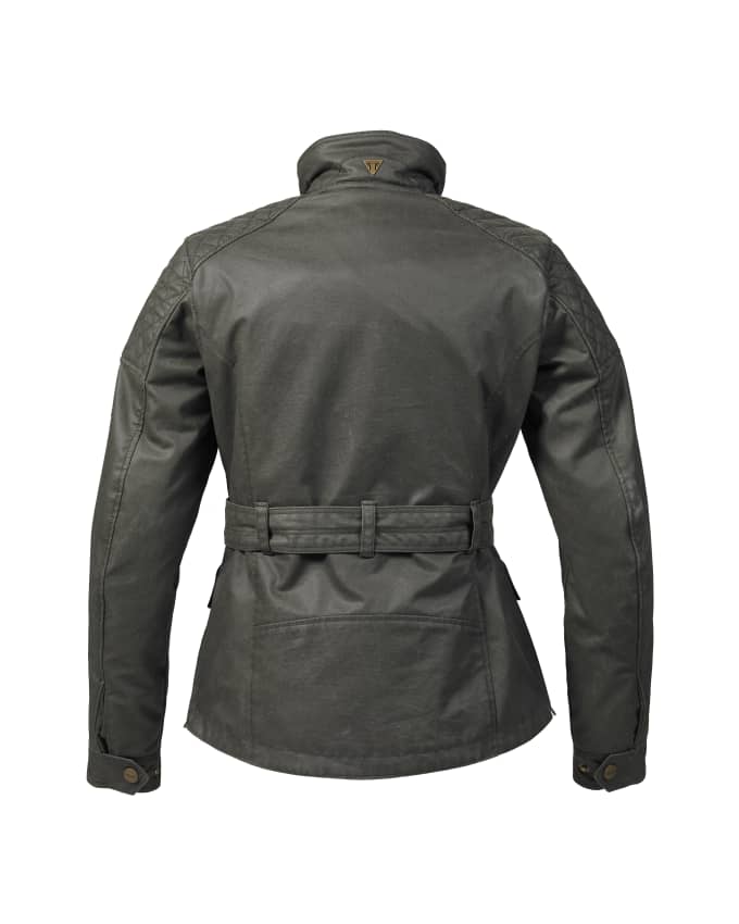 Beck Damenjacke aus gewachster Baumwolle