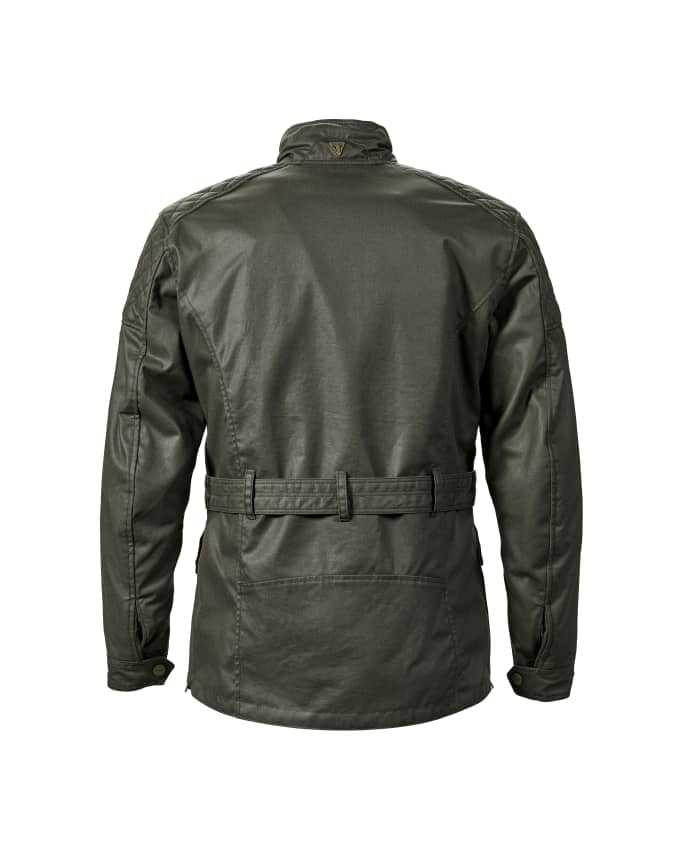 Beck Motorradjacke aus gewachster Baumwolle