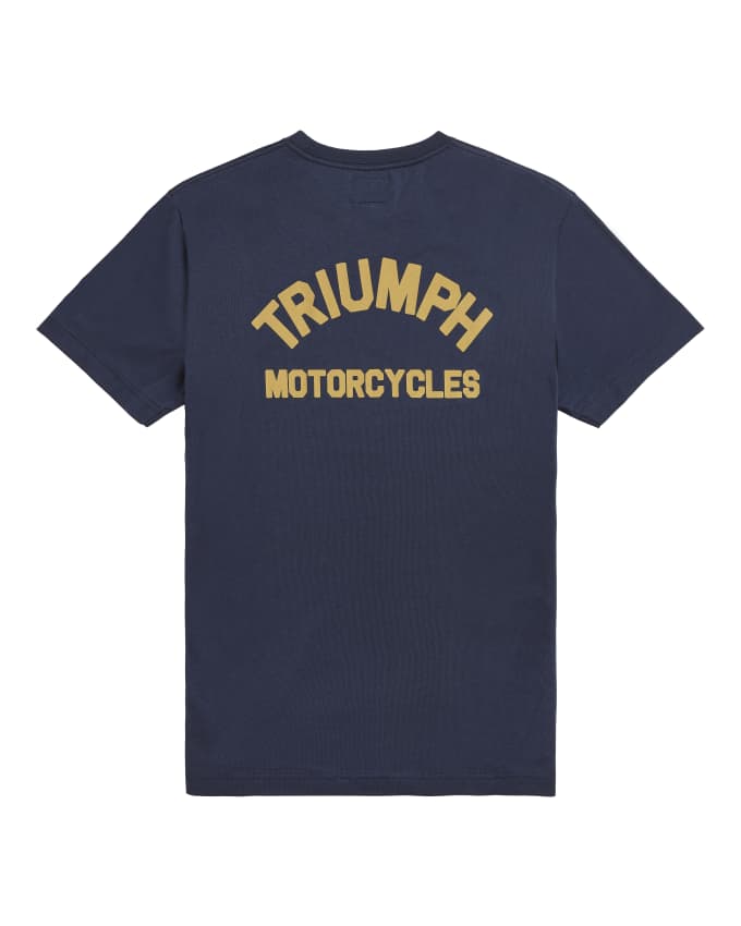 Ditchling Pocket T-Shirt Mit Logo Auf Dem Rücken