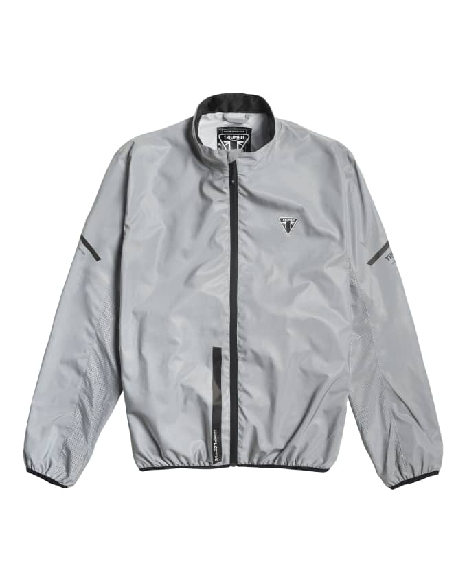 Reflektierende, packbare Jacke