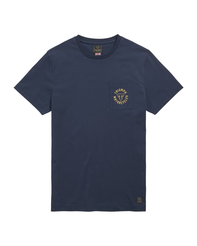 Newlyn Back Print Pocket Tee