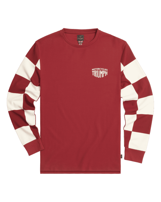 Harker Checkerboard Long Sleeve Waffle Tee