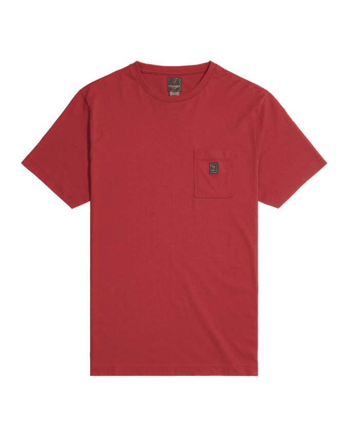 Ditchling Pocket T-Shirt Mit Logo Auf Dem Rücken
