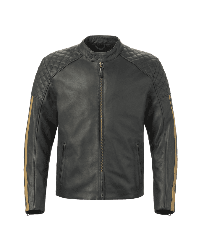 Triumph x 007™ Bond Edition Lederjacke in Schwarz