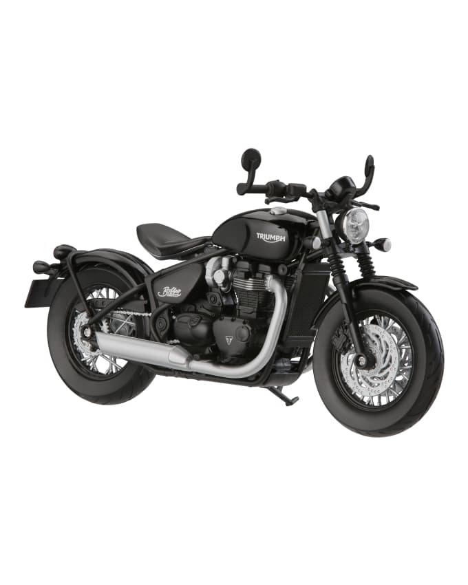 Miniature Triumph Bonneville Bobber 1:12