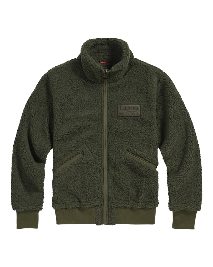 Roadhouse Jacke aus hochflorigem Fleece
