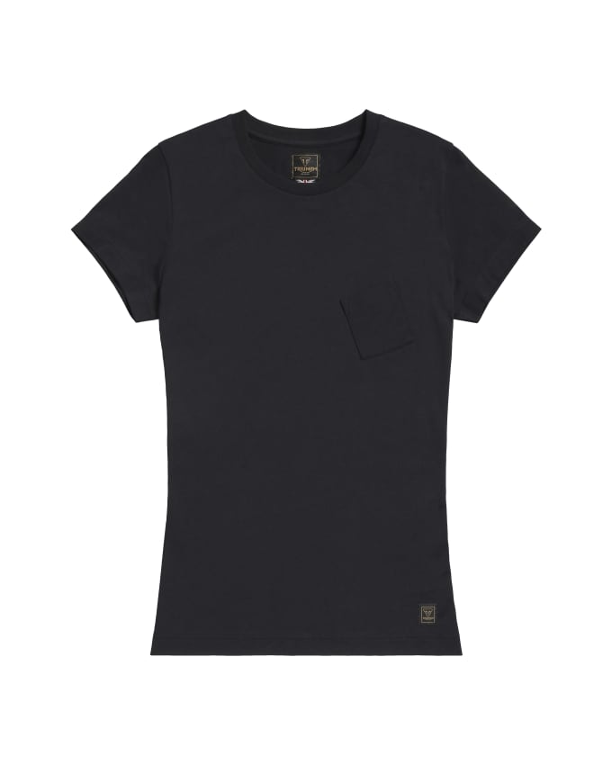 Sydney Pocket-T-Shirt Für Damen Mit Kariertem Flaggenmuster