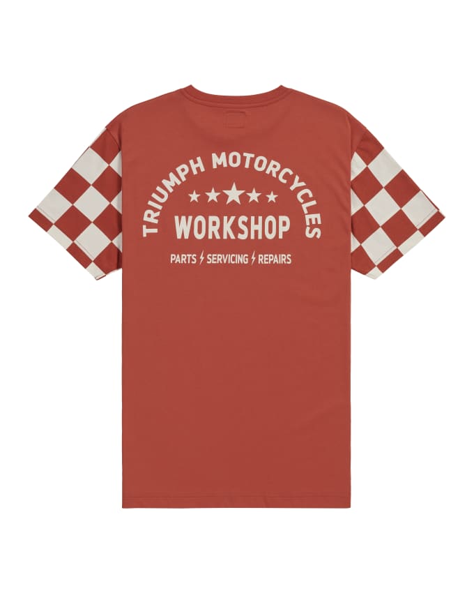 Preston Checkerboard Sleeve Tee