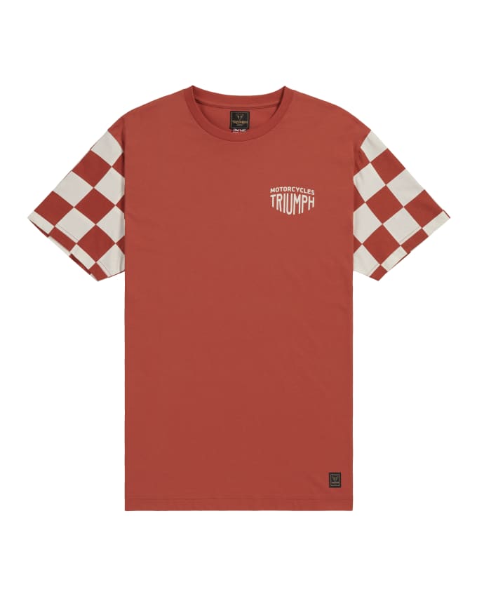 Preston Checkerboard Sleeve Tee