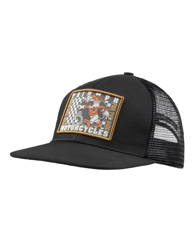 110 Flat Peak Trucker Cap