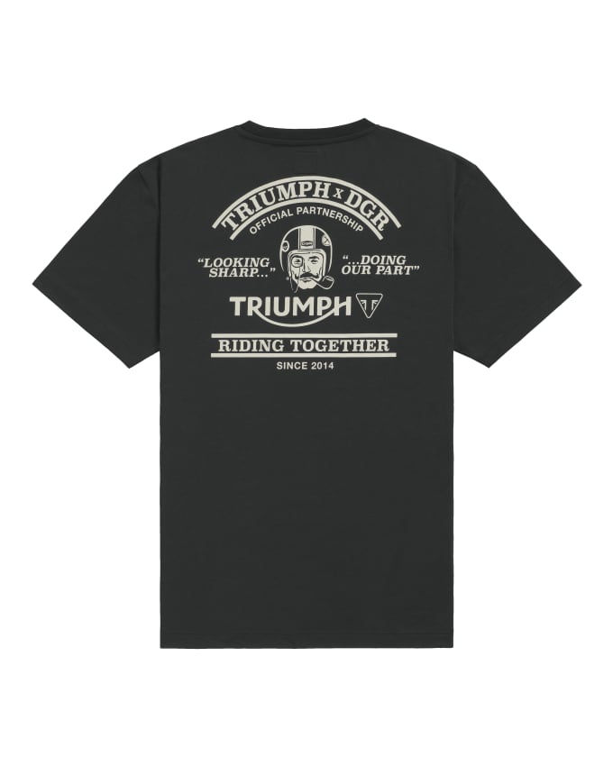 Maxwell DGR Grafik-T-Shirt mit Tasche