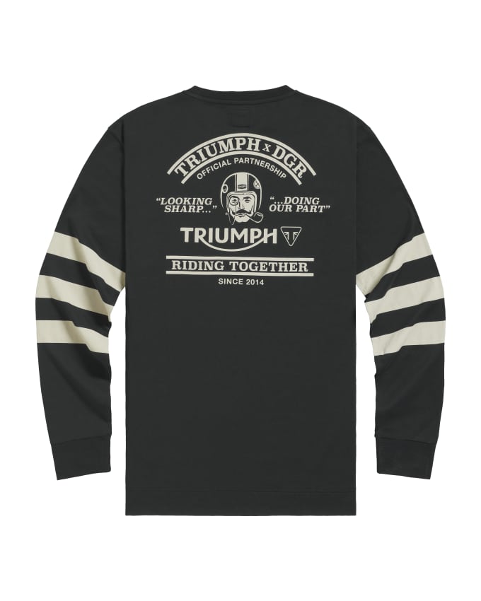 Laurence DGR Grafik-Langarmshirt