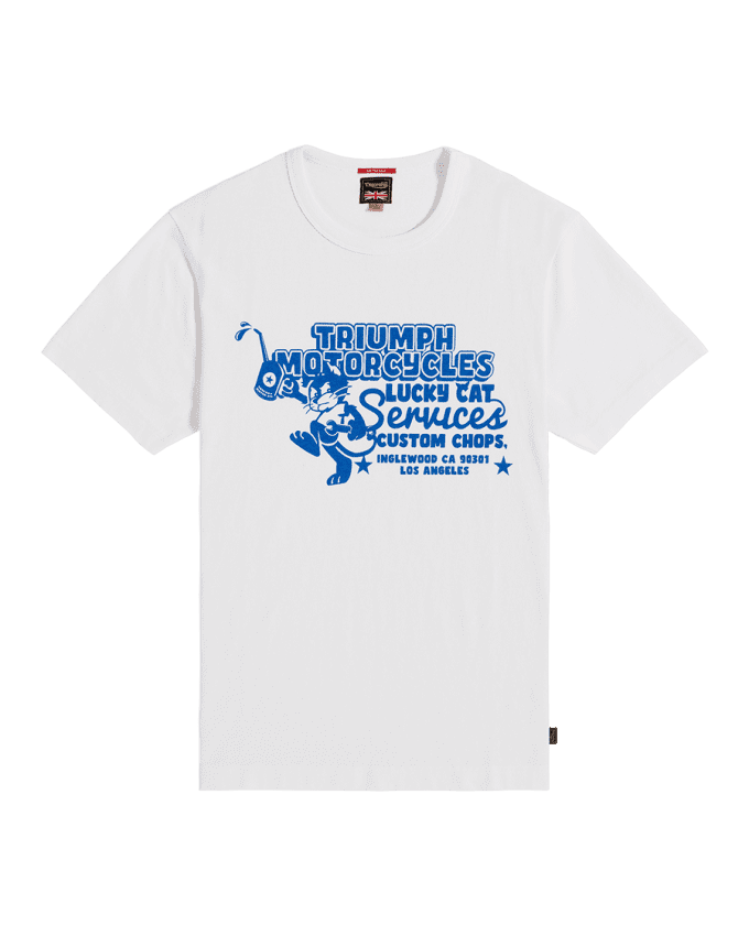 Lucky Cat Grafik-T-Shirt