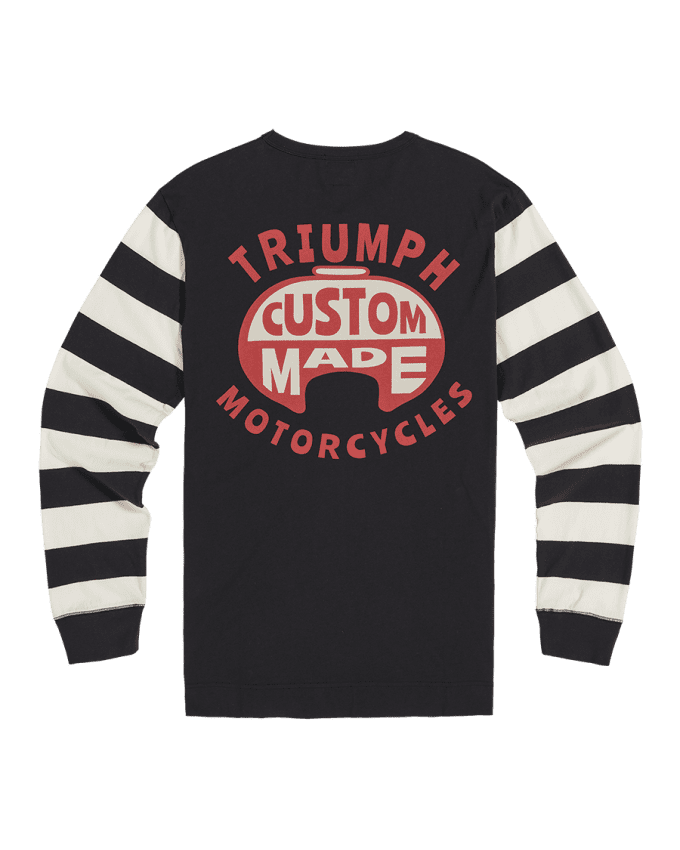 Custom Racer Grafik-Langarmshirt