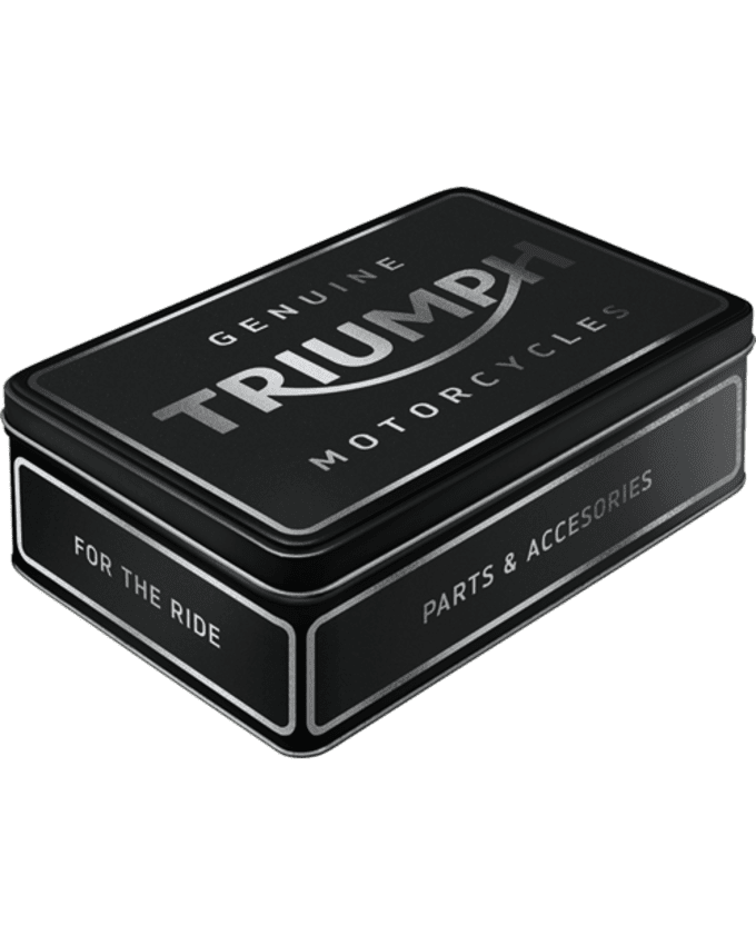 Triumph Flat Tin Box 