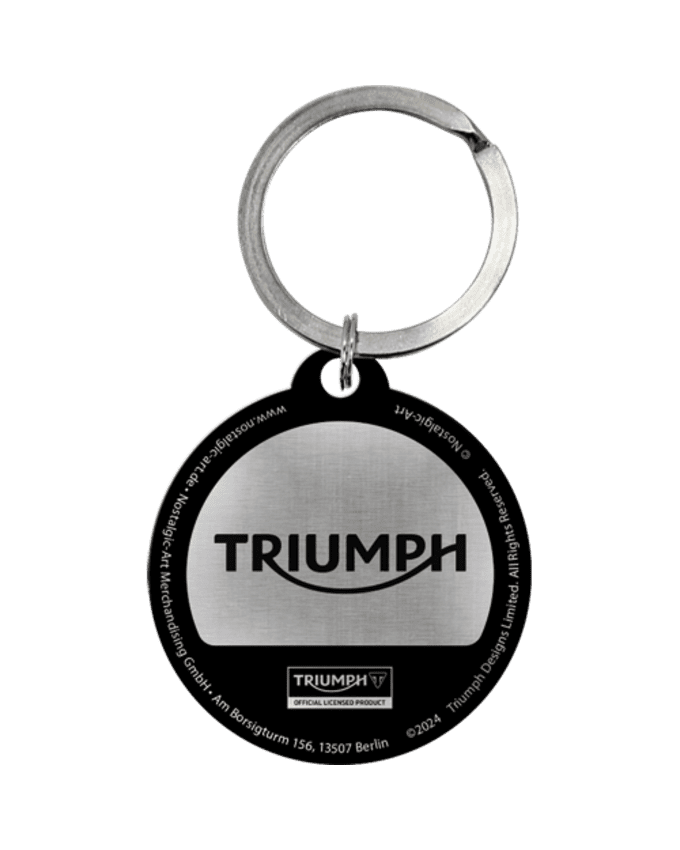 Triumph Logo Keychain 
