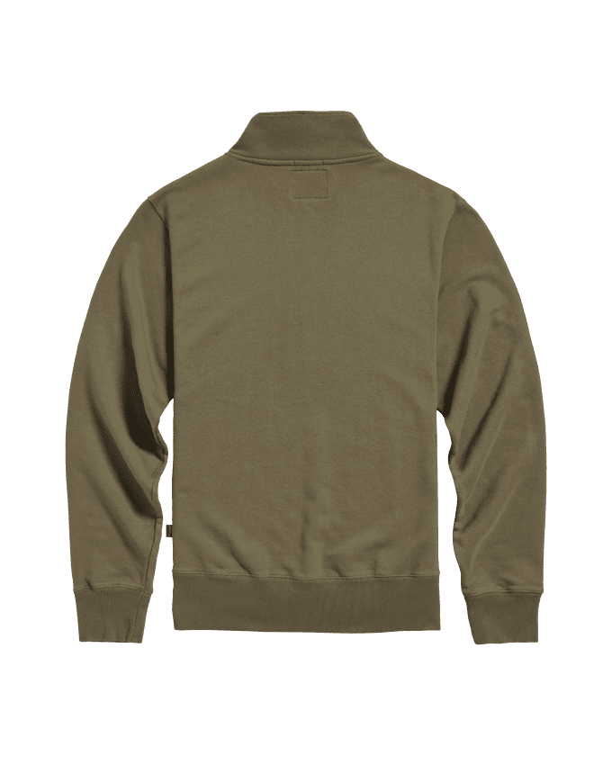 Ribble Quarter Zip Logo Sweatshirt