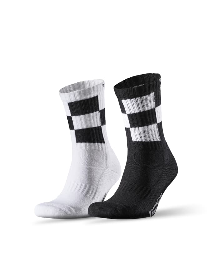 Triumph Checker Twin Pack Socks