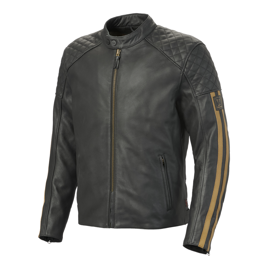 Triumph Motorcycles x 007™ Bond Edition Leather Jacket in Black