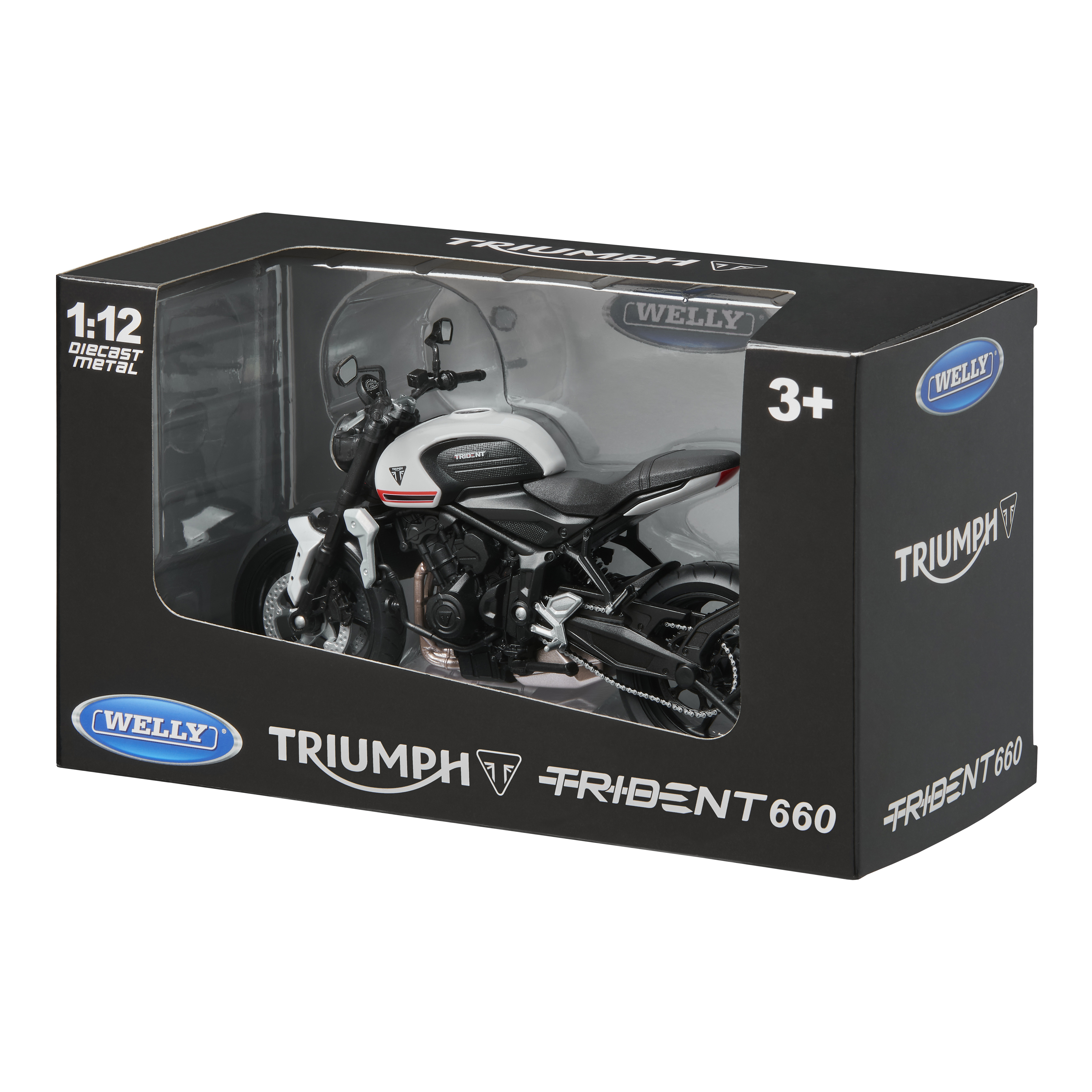 Lot De 5 Miniatures Triumph - Motos De Collection En Boîte - Occasion (Yamaha Mentionné)