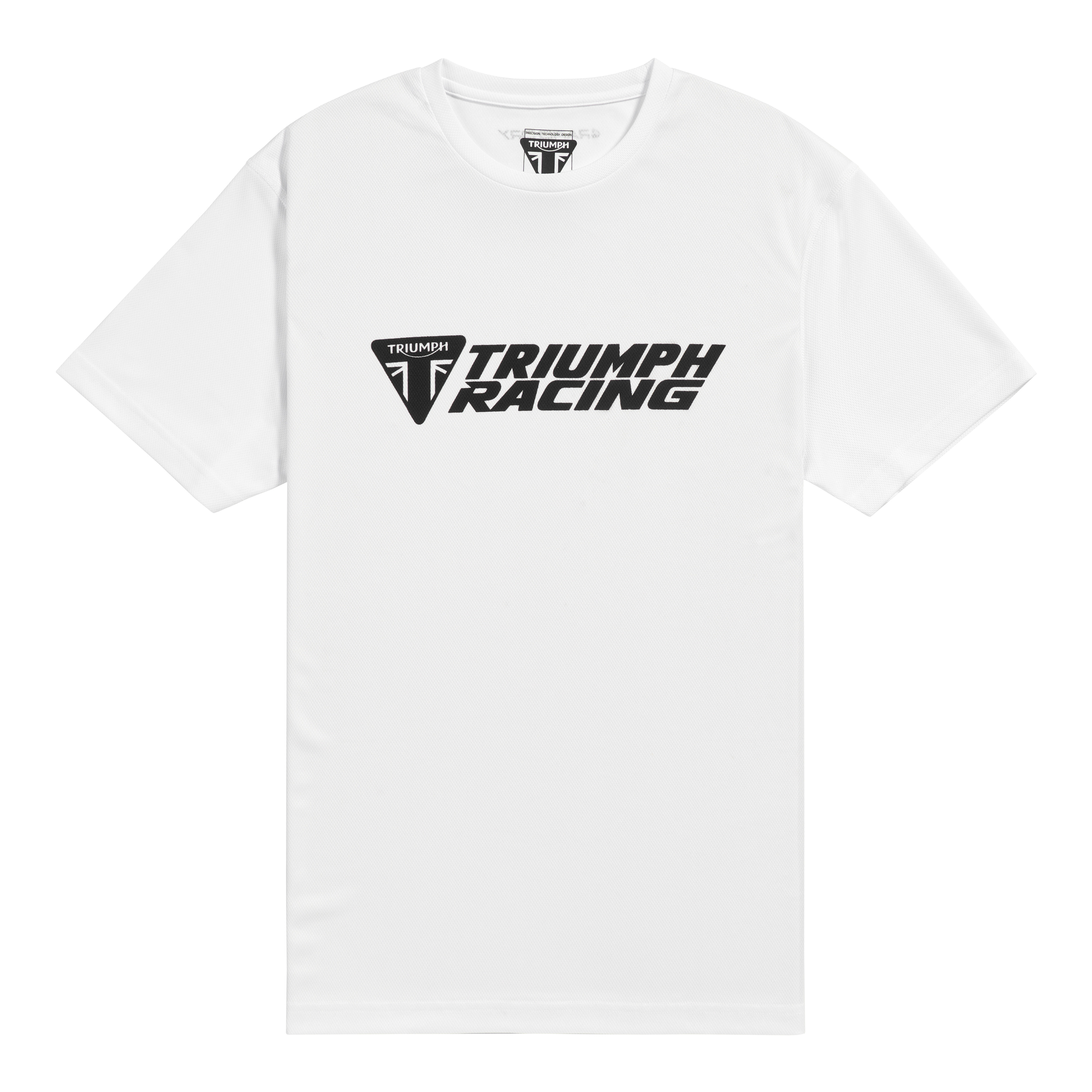 Triumph Racing Rapid Dry White Tee | Motorcycle Clothing