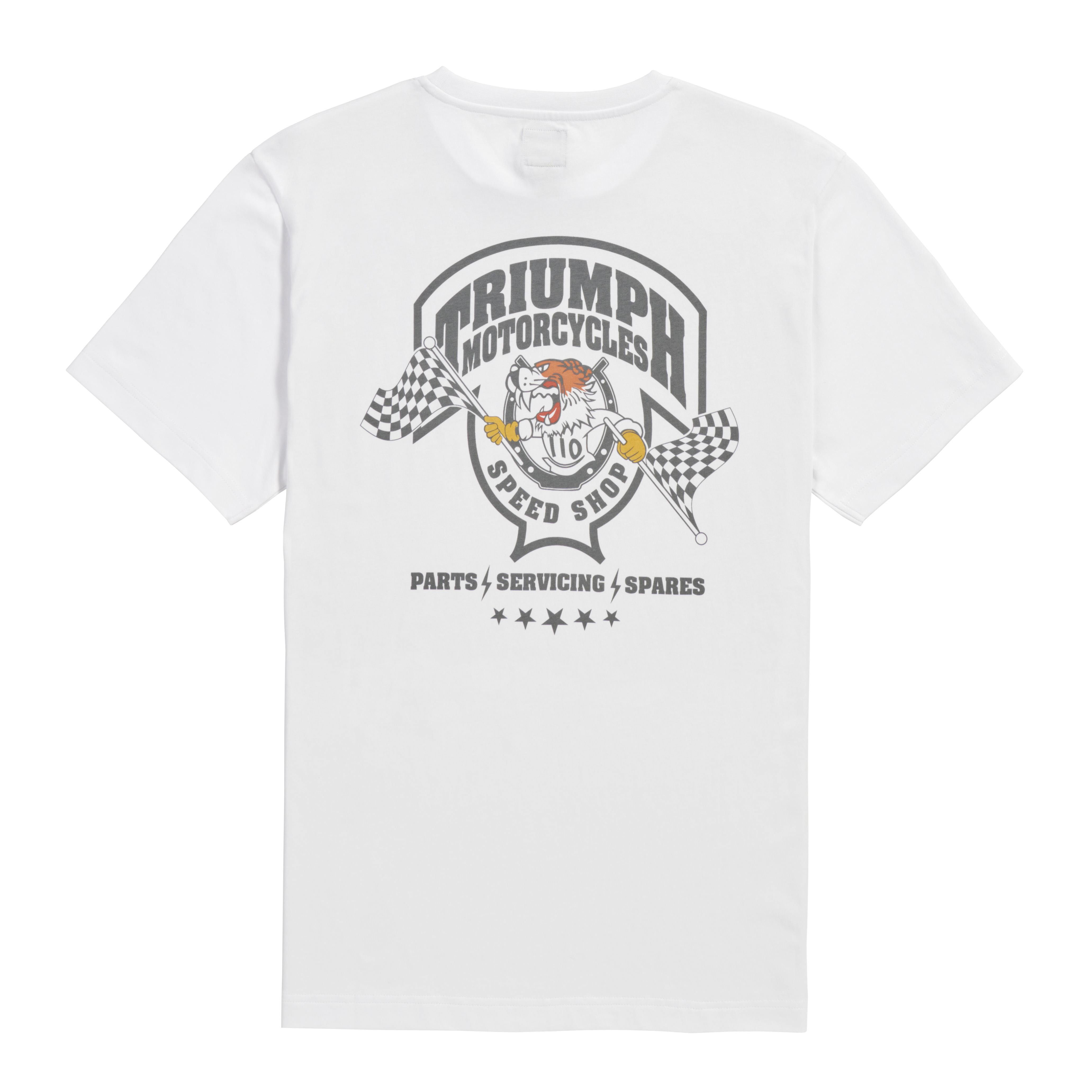 Games Tee in White | Casual Clothing