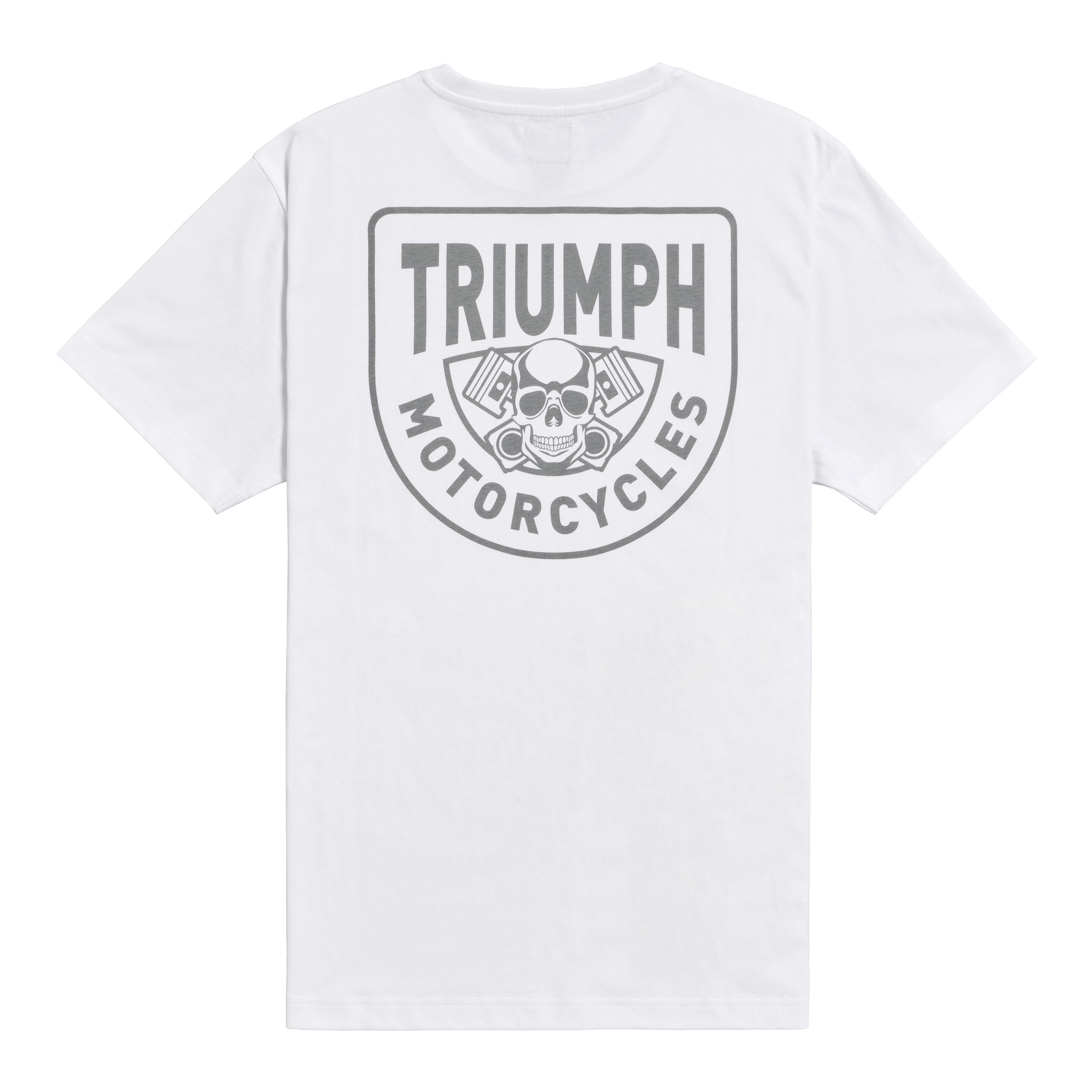 Piston Rich Graphic Tee in White | Casual Clothing