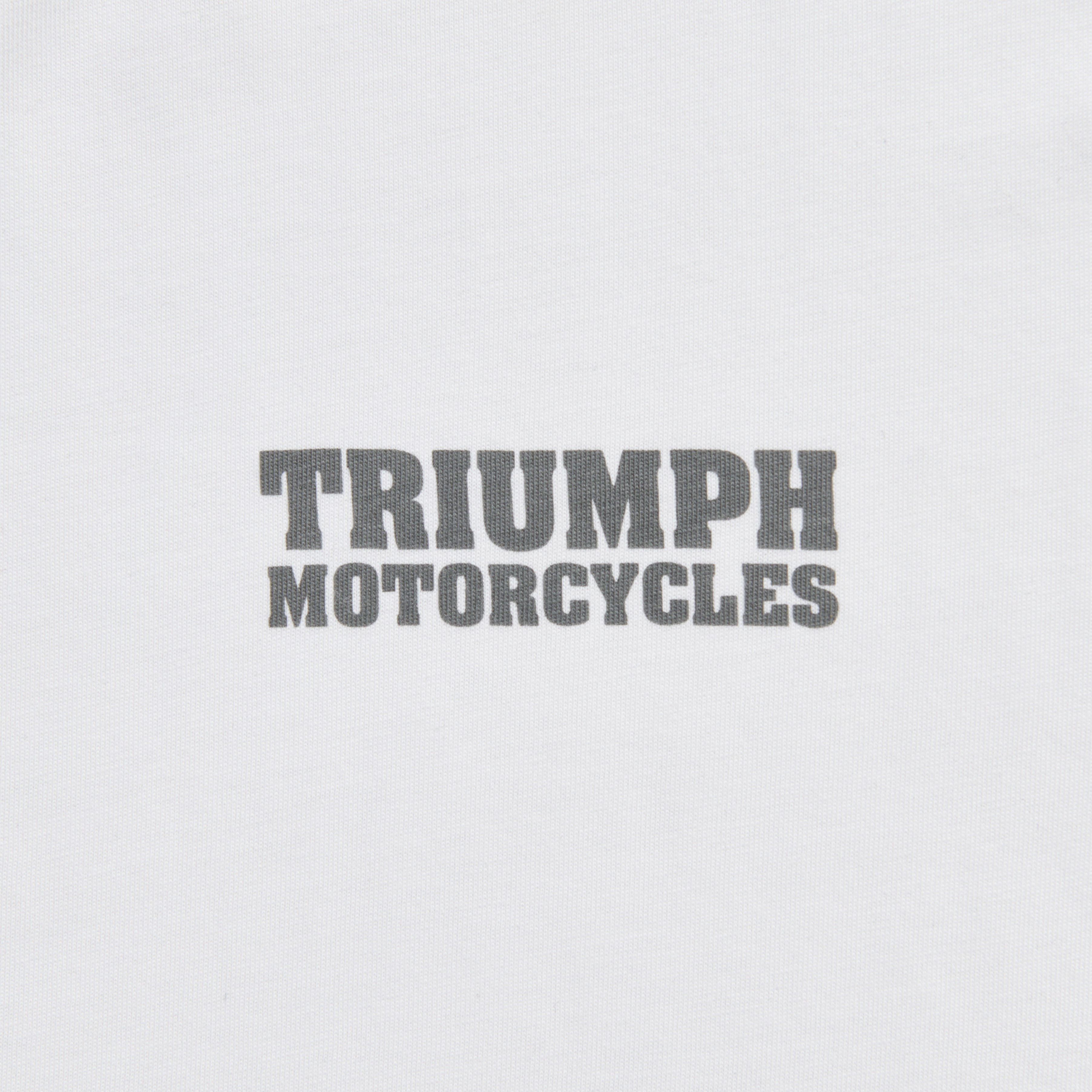 Moto Tee in White | Casual Clothing