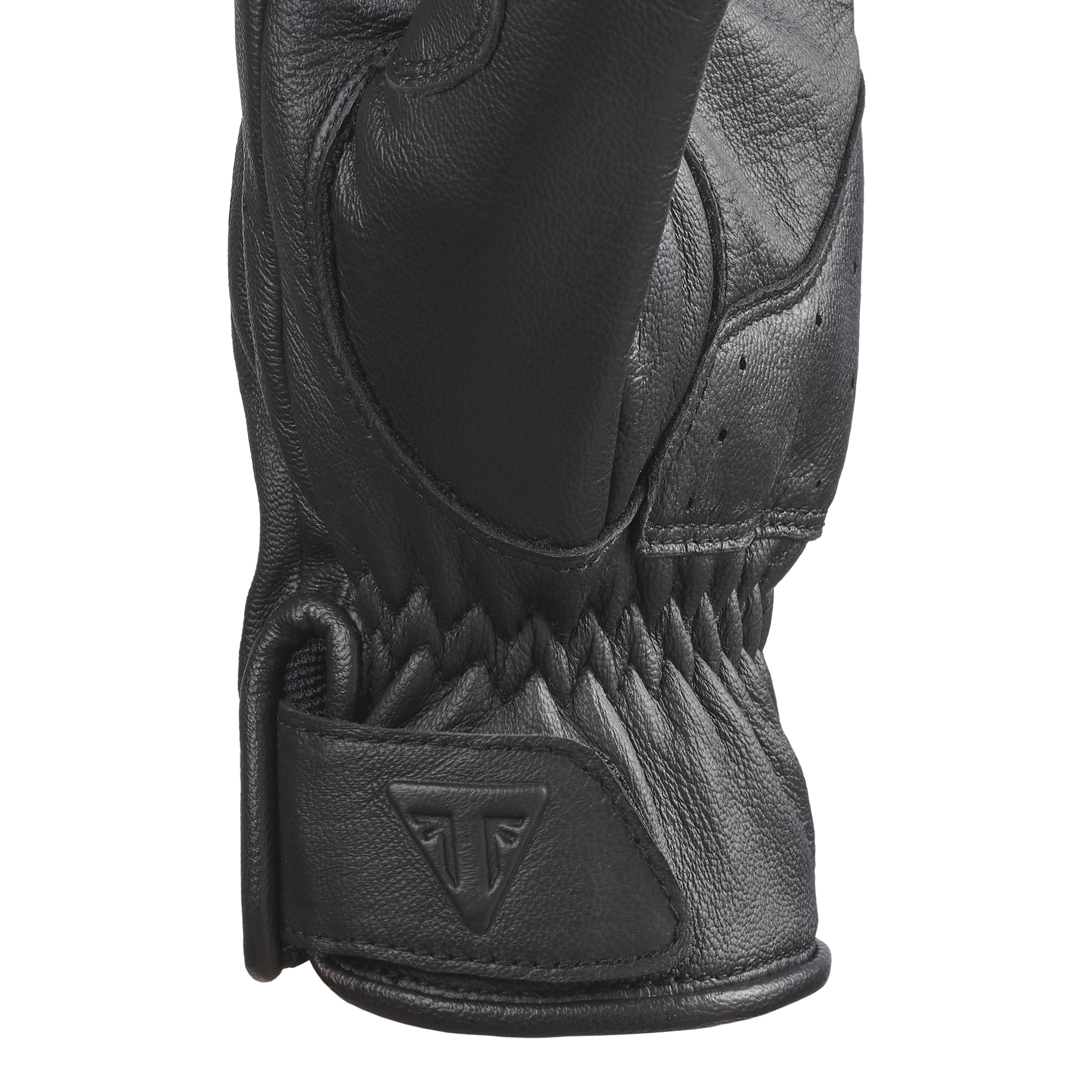 ともろてん Moto Glove in Black, Bone and Red | Motorcycle Clothing